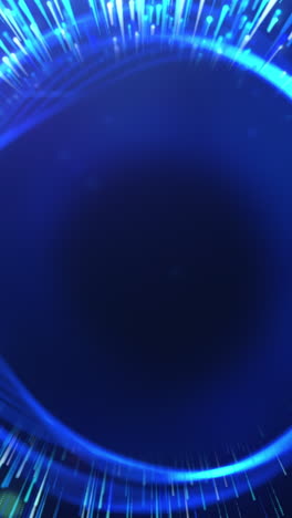 abstract blue circle background