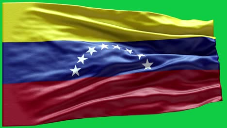 4k highly detailed flag of venezuela - venezuela flag high detail - national flag venezuela wave pattern loopable elements