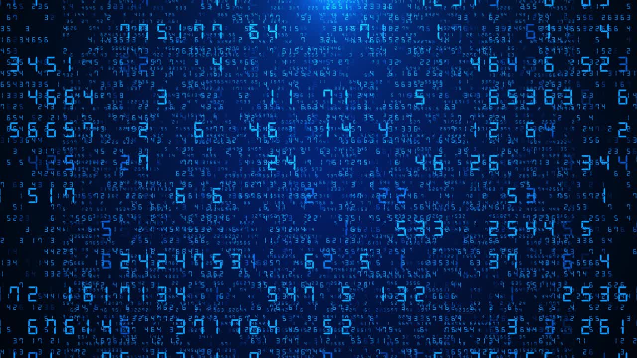 Data analytics data and network connection concept sorting a large amount of big data technology