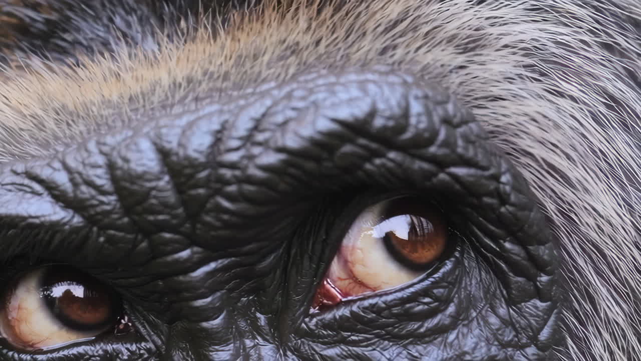 Close-up of Gorilla Eyes
