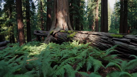 Redwood Forest Landscape