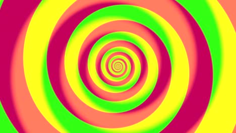 fondo de movimiento psicodélico en 4k. bucle sin fisuras