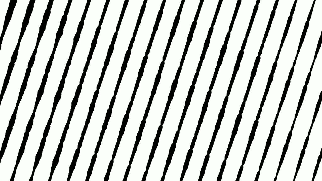 Rotating lines effect on white background