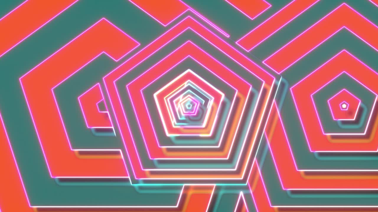 telón de fondo moderno generado por computadora. patrón colorido. representación 3d de formas geométricas abstractas