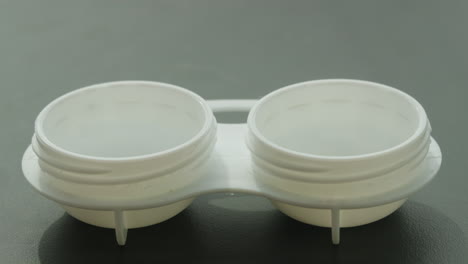 contact lens case and solution