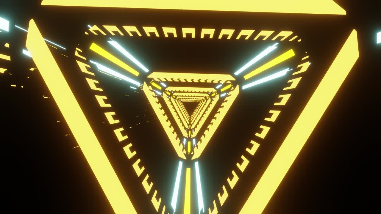 Move through the neon tunnel that shimmers to the beat of the music. VJ Loop animation for concerts and holidays, music videos and shows.