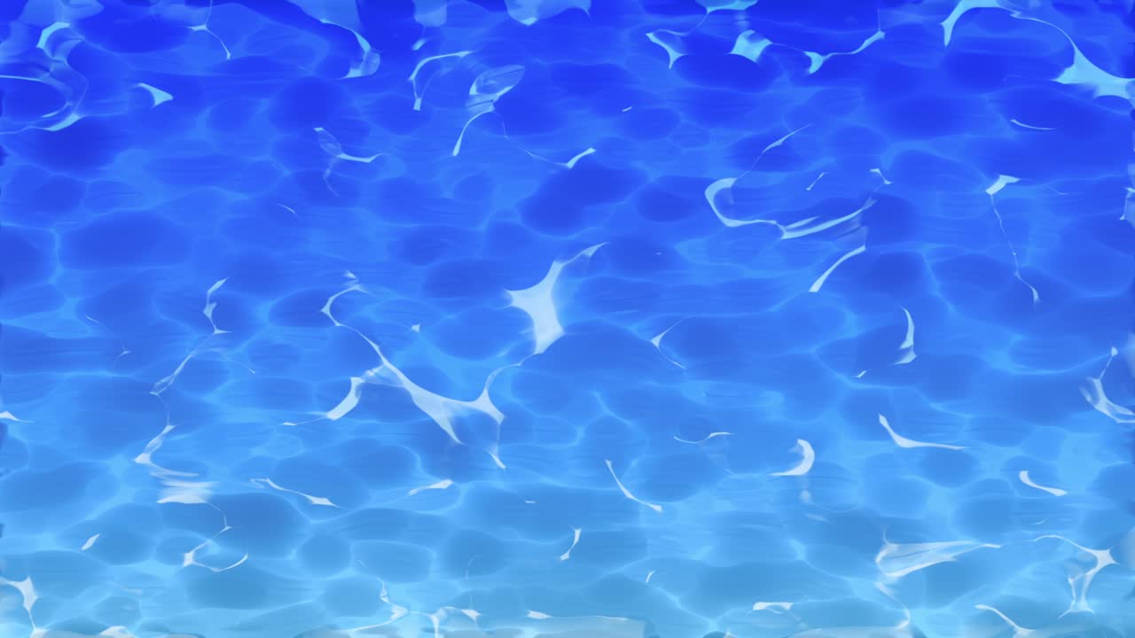 현실적인 물 표면 애니메이션