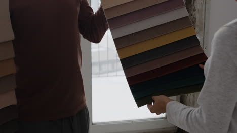 choosing fabric swatches for interior design