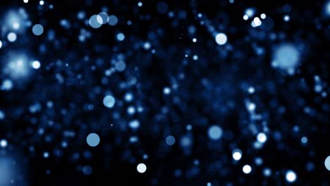 particles blue dust abstract light bokeh motion titles cinematic background loop