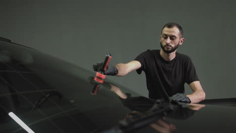 car window detailing