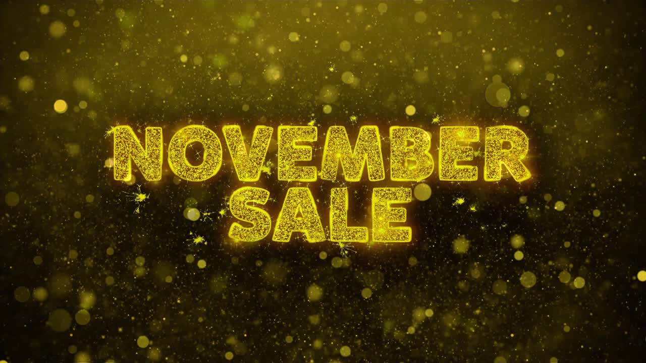 November Sale Graphic Design