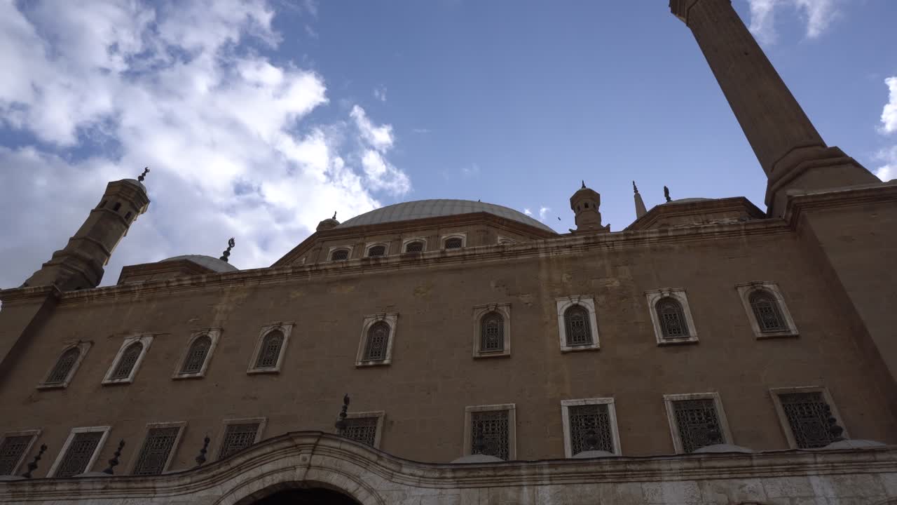 экстерьер мечети мухаммеда али в каире, египет исламическая архитектура