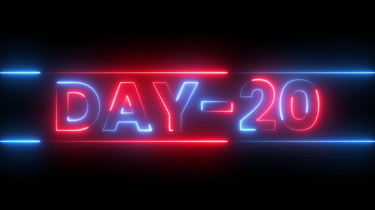 Neon Light-tekstanimation til DAG - 20
