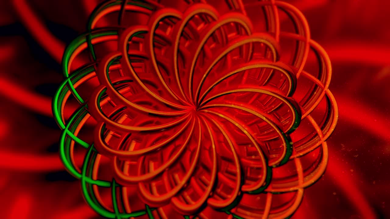 Modello spirale geometrico astratto