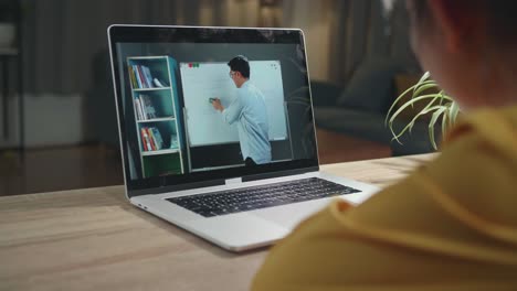 sesión de aprendizaje en línea