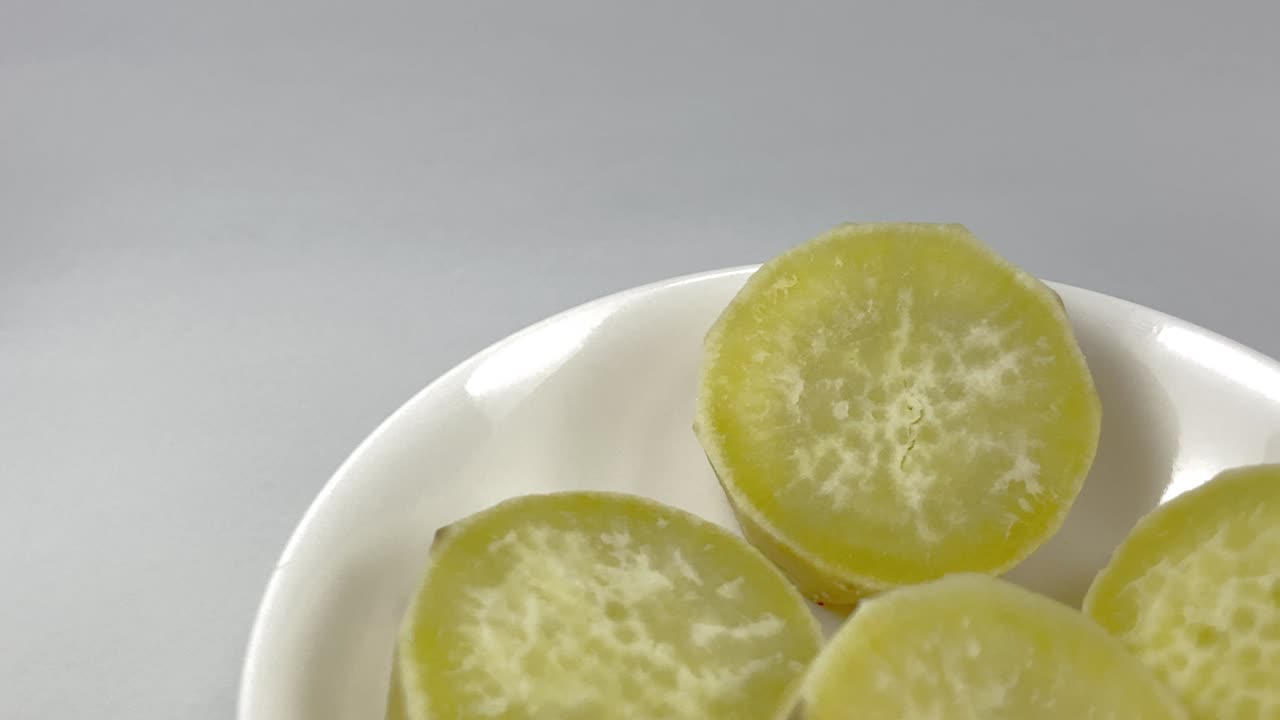 patatas dulces en rodajas