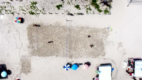 volleyball at ipanema beach