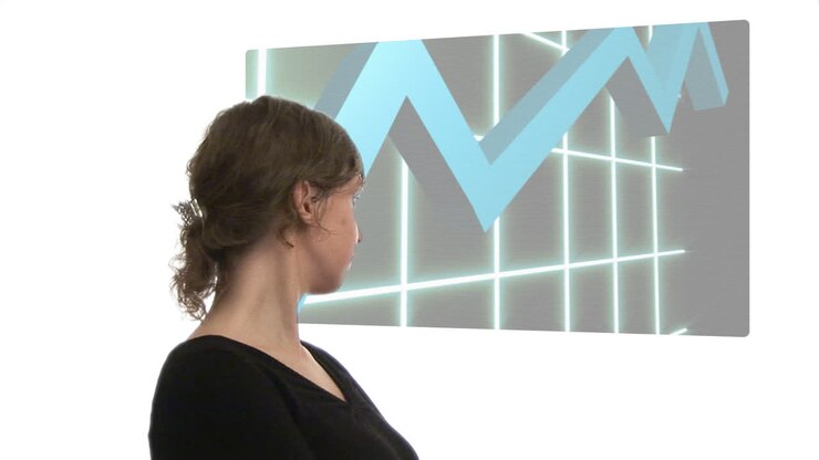 Attracted footage of a Businesswoman