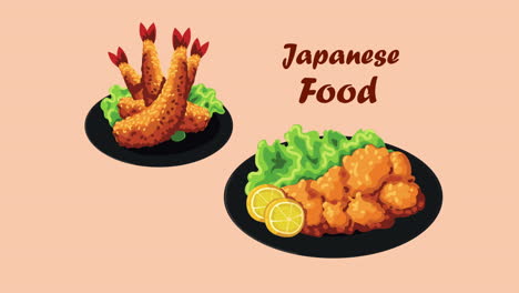 japanese fried shrimp and chicken