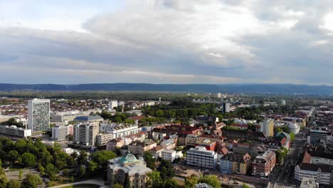 Drohnenaufnahmen-Von-Karlsruhe-Deutschland