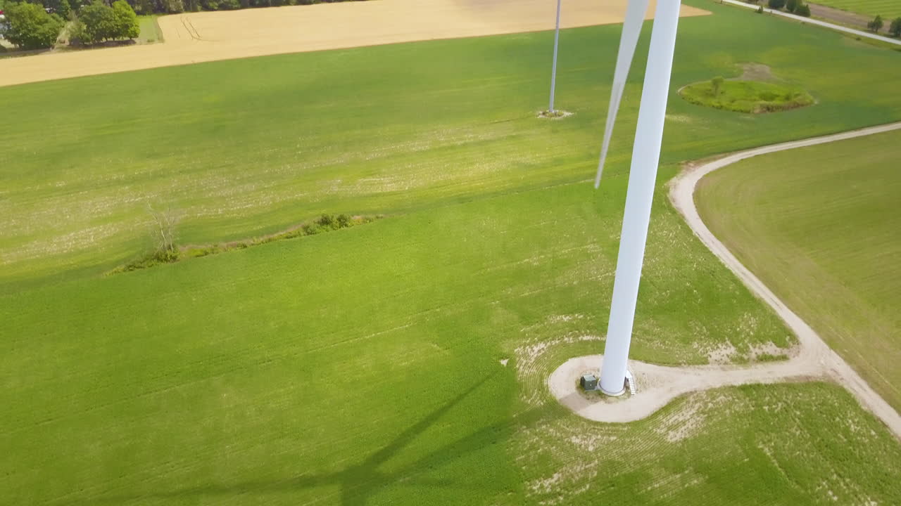 풍력 터빈을 표시하기 위해 팬