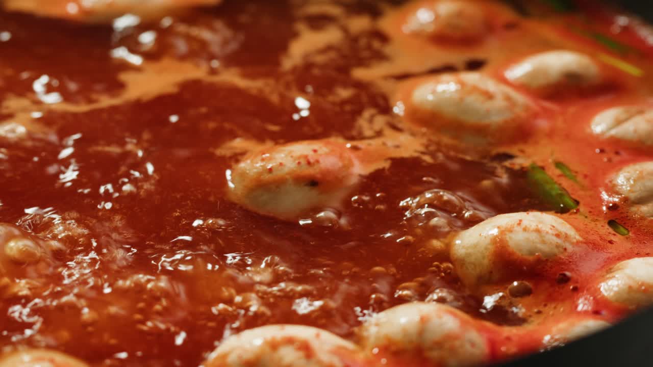 cocinar sopa de setas picante