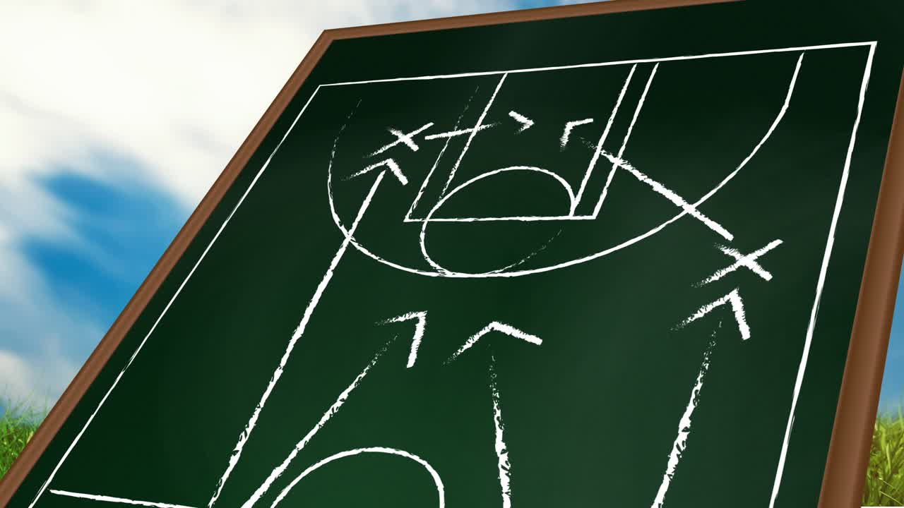 複数の白人女性の医療アイコンと、動く茶色の背景のアニメーション。