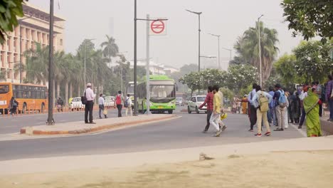 DTC-Bus-stand-Delhi-India