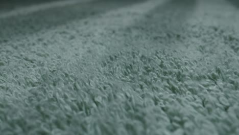 closeup of a gray fuzzy carpet