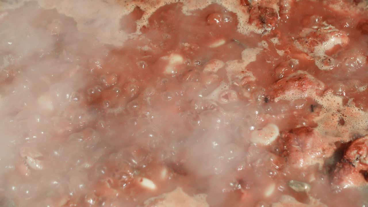 la preparación de la paella española