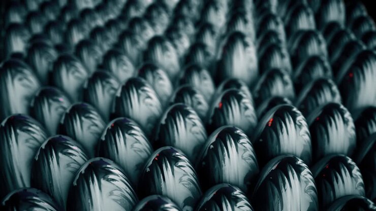 Moving background. 4K motion graphics