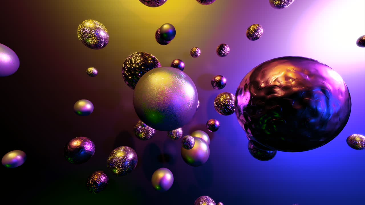 Abstract sfere olografiche