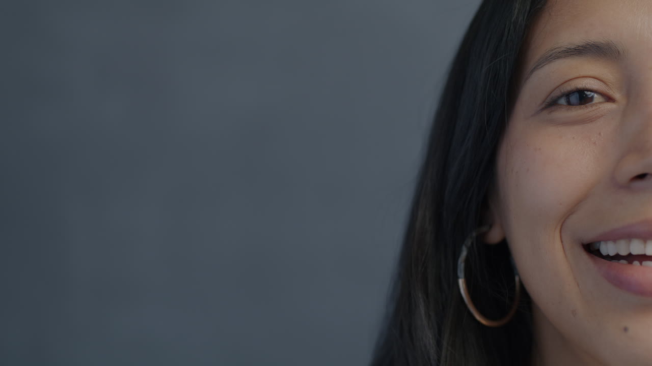 Smiling Woman Close-up