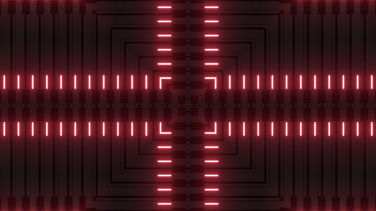 patrón geométrico de neón abstracto