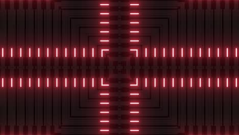 patrón geométrico de neón abstracto