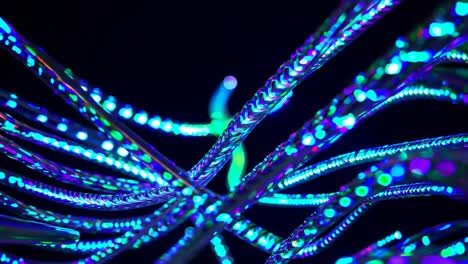 tubi luminosi astratti