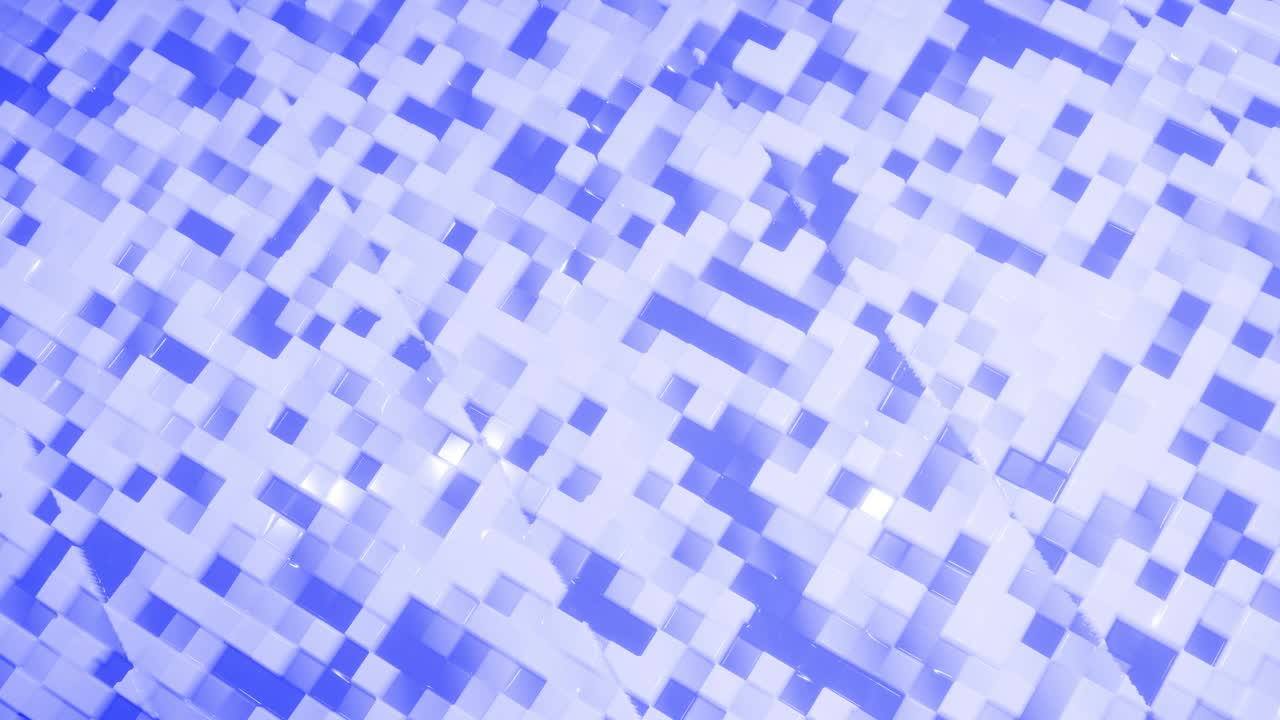 4k에서 루프 파란 액체 배경; 푸른 액체의 밝은 반이는 표면에 추상적인 파동 패턴; 부드러운 애니메이션에서 페인트 액체에 파동; 점성 3d 액체; 창의적인 배경