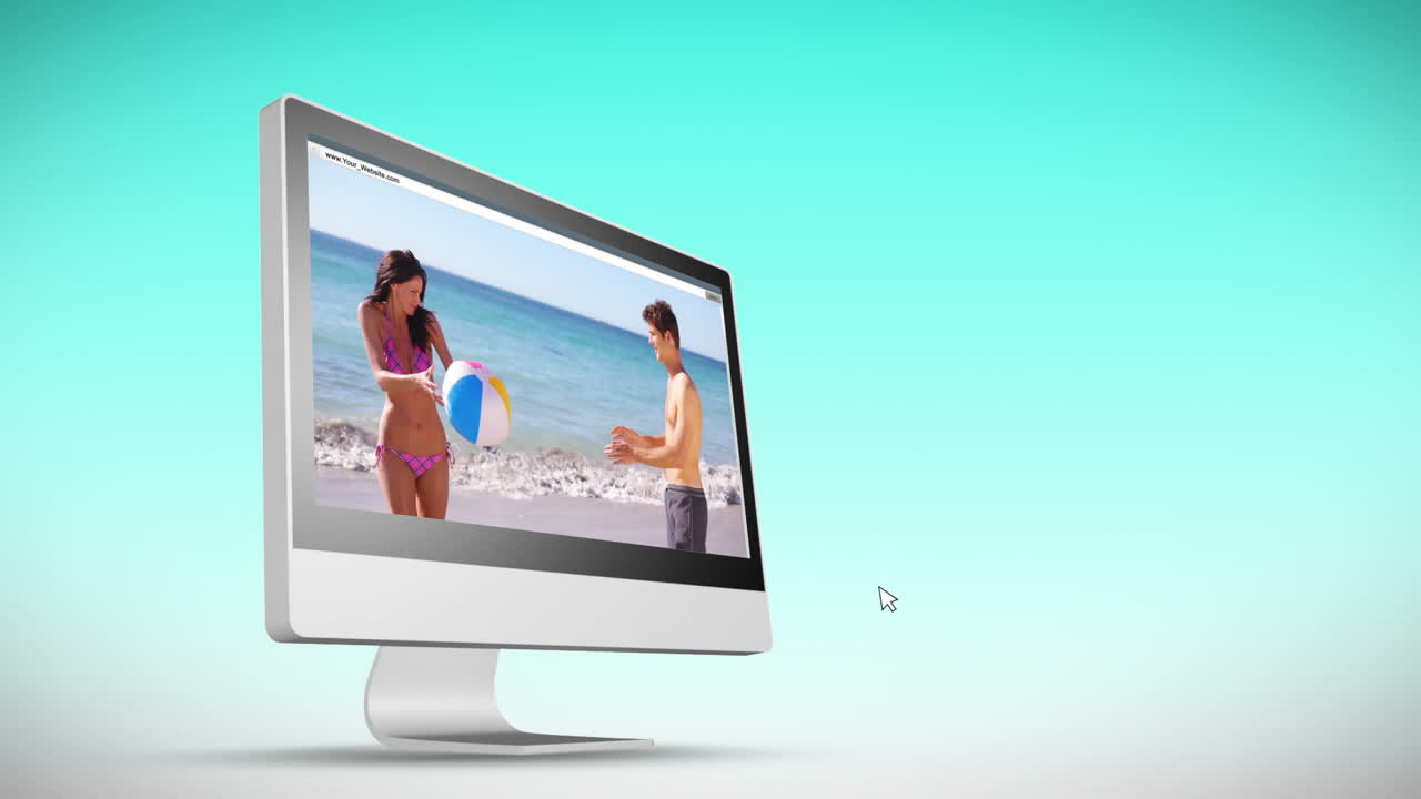 gente disfrutando de la playa