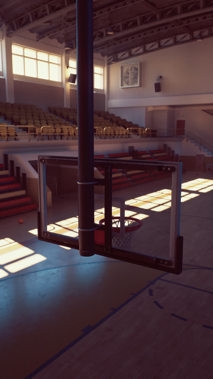 농구 코트와 허프