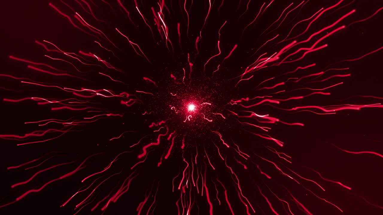 explosión de energía abstracta