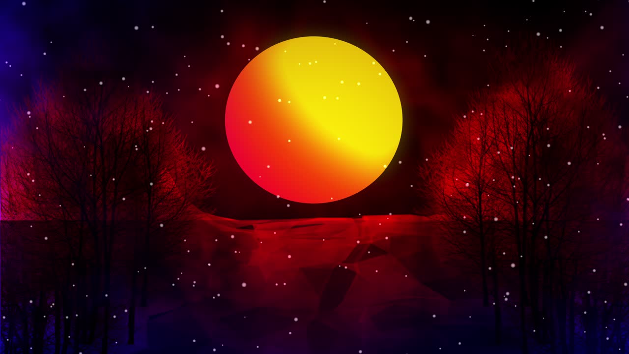 레트로 80년대 배경 - 4k 해상도 - 루프 가능한 스 비디오