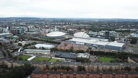 SSE-Hydro-music-venue-in-Glasgow,-Scotland