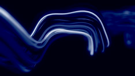 4k líneas onduladas de neón abstractas.
