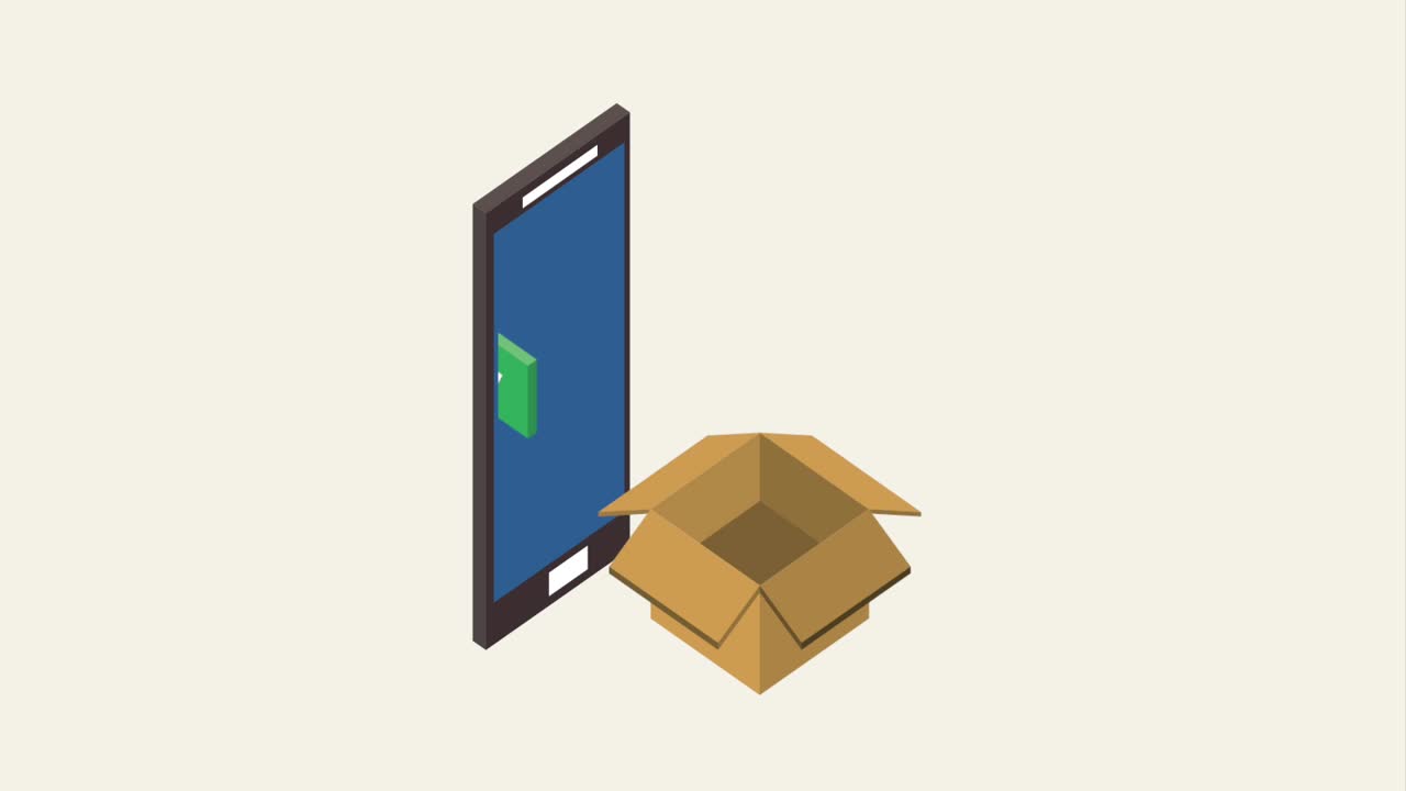 pulsante di download dei dati della scatola di archiviazione dello smartphone