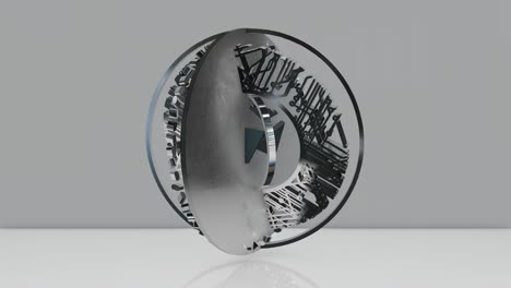 neo coin (neo) blockchain cryptocurrency altcoin 3d render