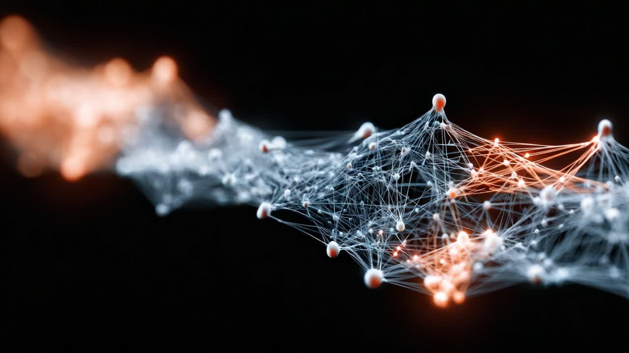 Exploring the Intricate World of Neural Networks: A Visual Journey Through Complex Data Connections and Interactions in Abstract Technology Representations