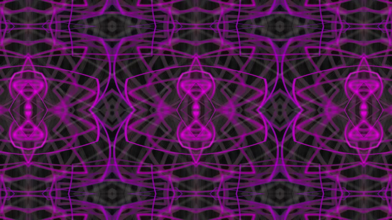 Moving kaleidoscope. 4K motion graphics