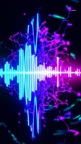 neon audio visuals