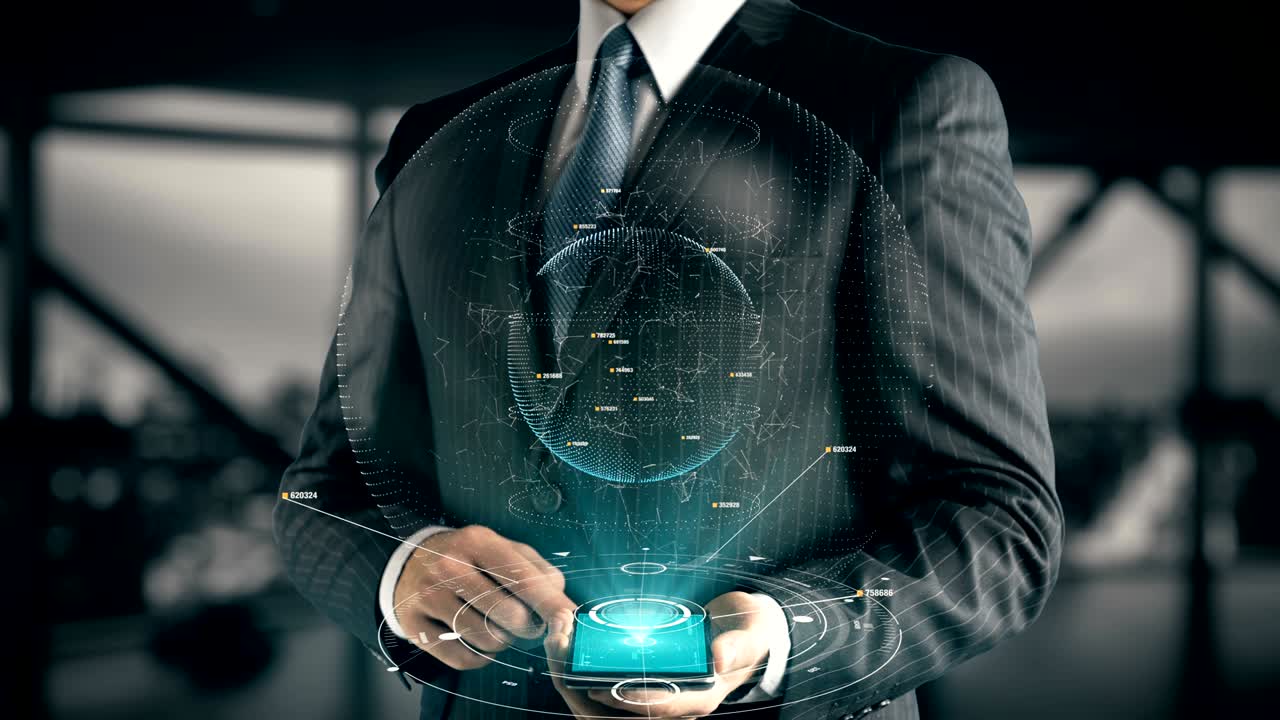 재정적 자유를 가진 사업가