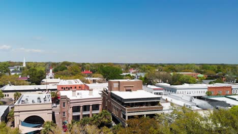 área residencial de charleston, la ciudad más grande de u